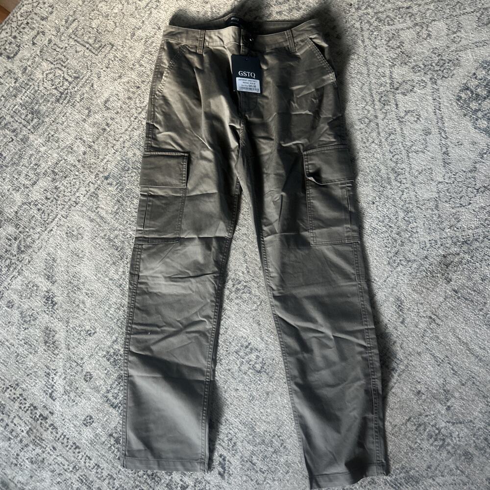 NWT GSTQ Lightweight Cargo Pants Canteen Men's Pants 31